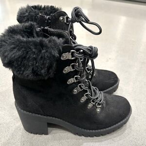 Platform High heel winter booties